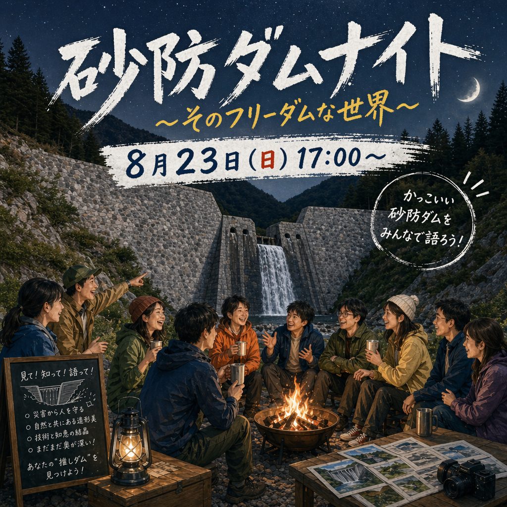 砂防ダムナイト